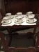 set of 6 Pagnossin ceramic tea cups and saucers from Treviso