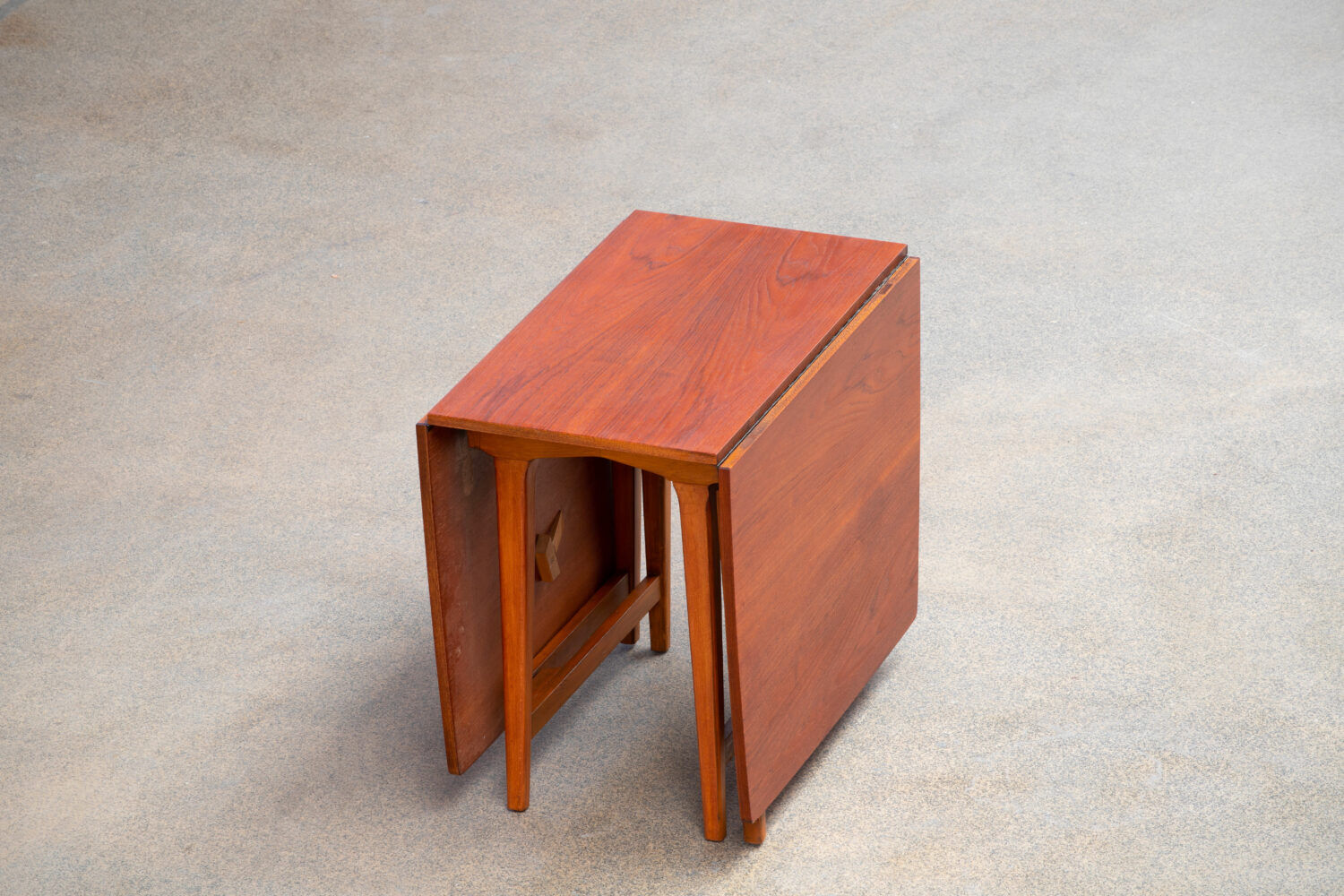 Scandinavian vintage folding table 1960