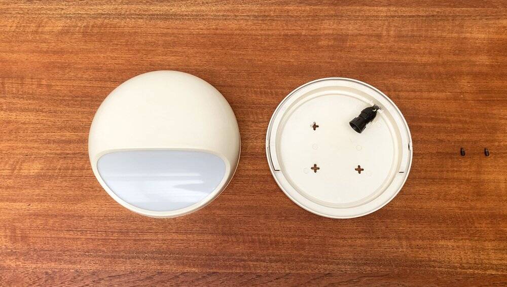 Italian Space Age Wall Lamps from the Mid-Century by Gerd Lange for Kartell, 1960s, Set of 2