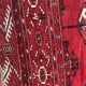 Nice big vintage carpet Bokhara handmade 200x282 cm