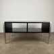 1970s coffee table in teak and aluminium