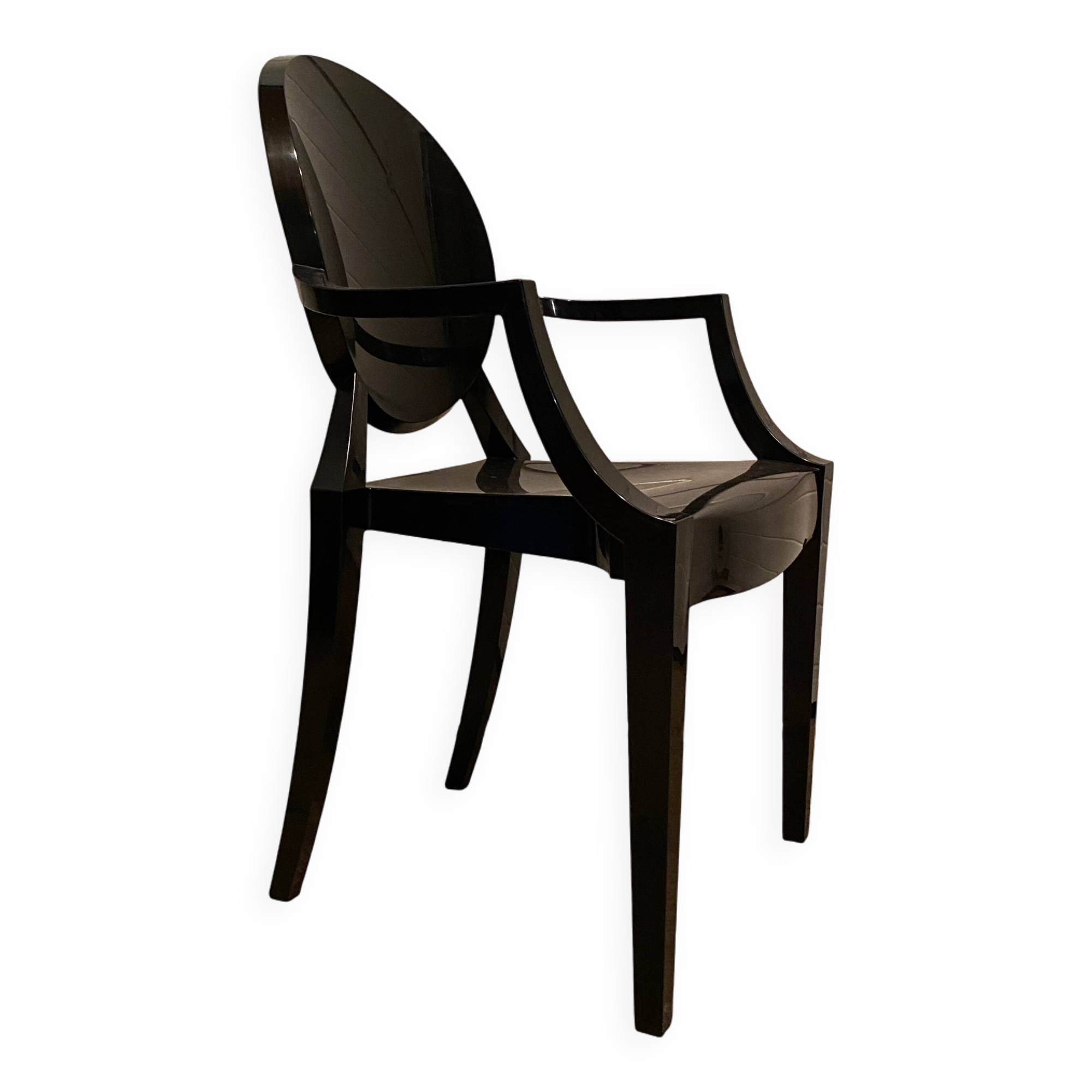 Louis Ghost armchair Kartell designer Philippe Starck