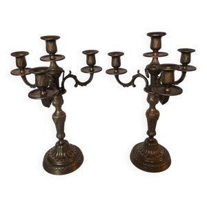 paire de chandeliers