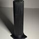 Neoclassical black plaster column