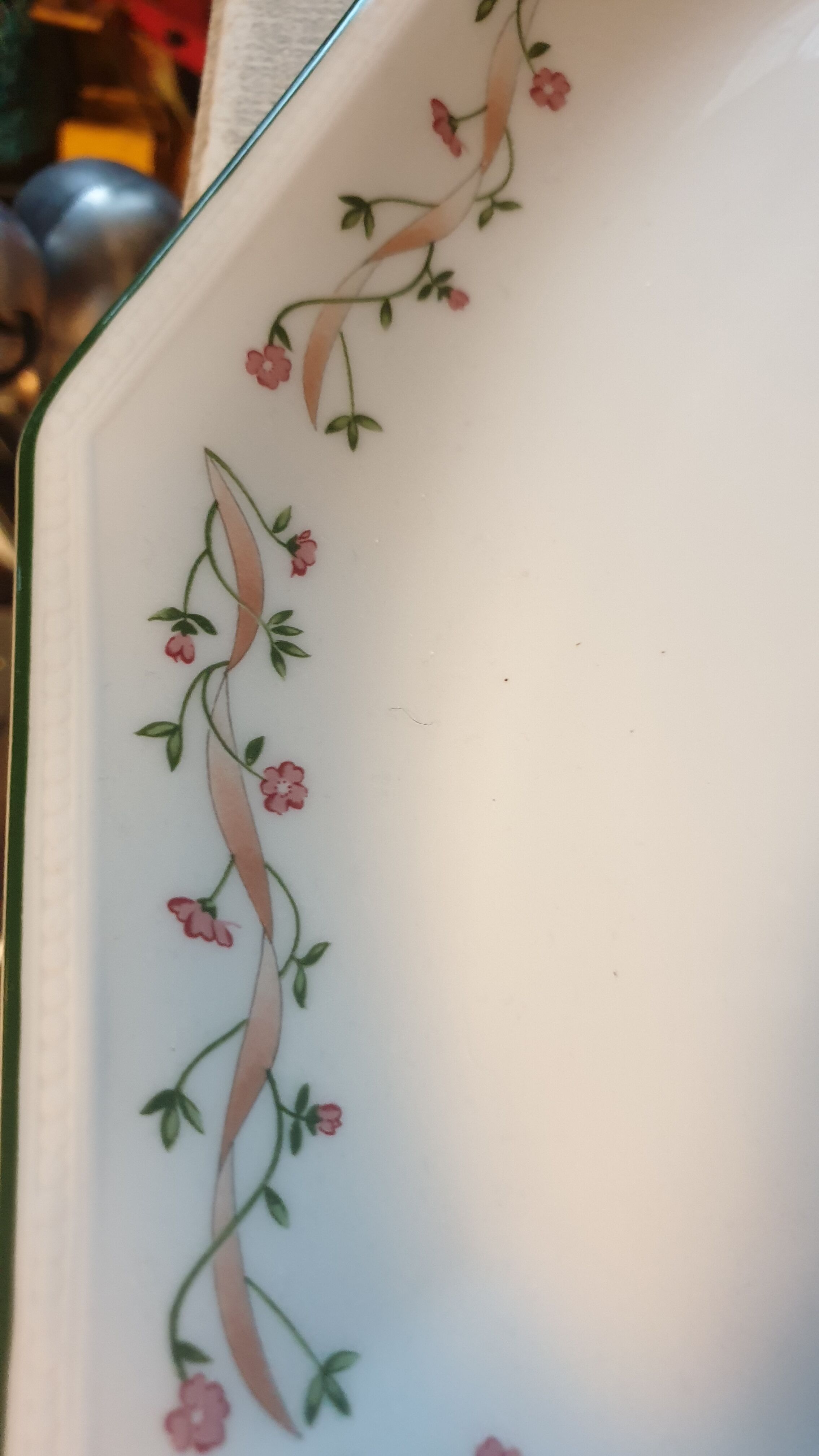 Johnson Brothers 1980s "Eternal Beau" octagonal design