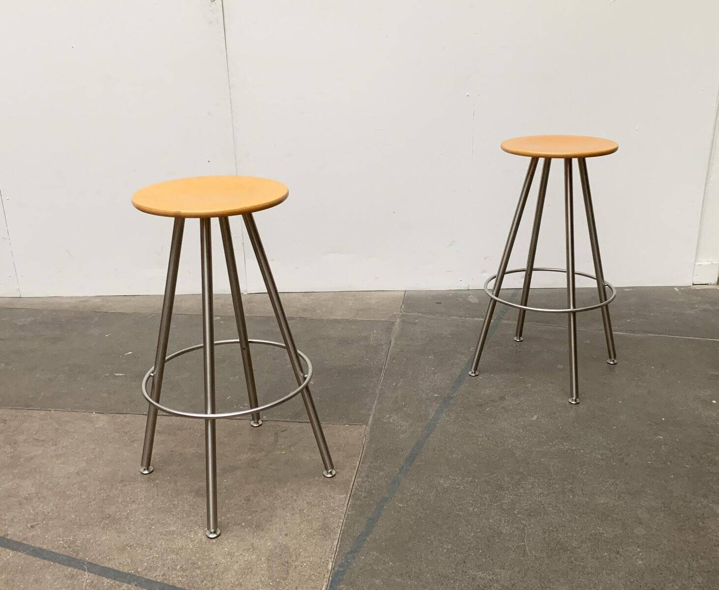 Set of German kitchen or bar stools Duktus by Bulthaup, Set of 2