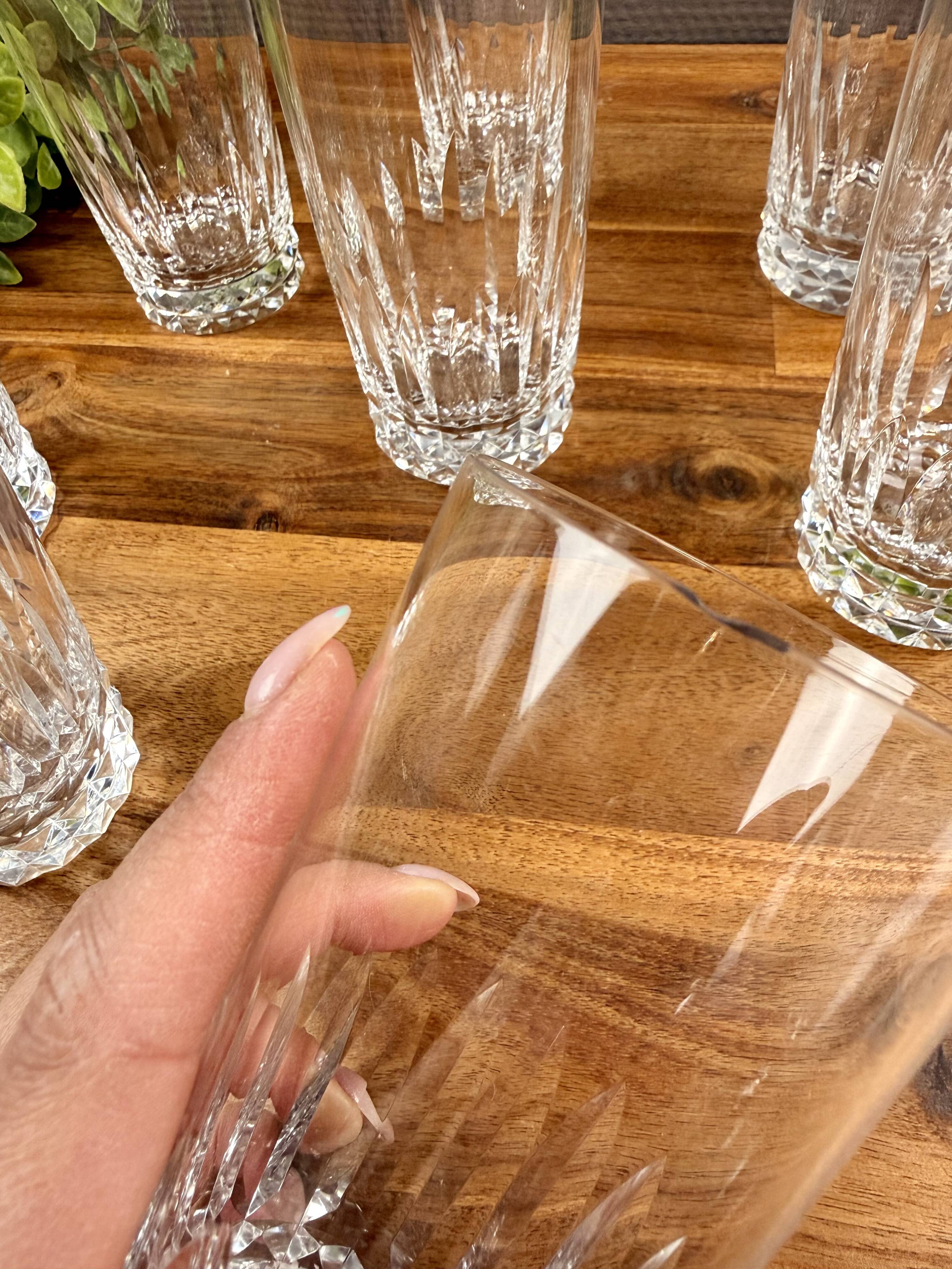 8 Baccarat Piccadilly orangeade glasses – crystal