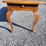 Farmhouse table in old solid oak