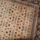 Handmade antique Persian Tabriz Hajalili rug 4.2' x 6.5' (128cm x 198cm) 1880s - 1B693