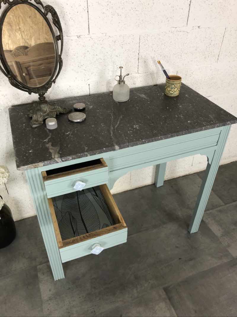 Side table, small desk or antique console