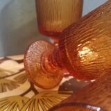 6 vintage codec stemware