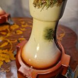 pair of ceramic lamps, Art Nouveau 1900 with 30 slight signs of wear visible