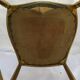 Chaise en laiton massif