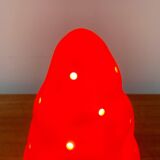 Postmodern plastic mushroom table lamp by Heico.