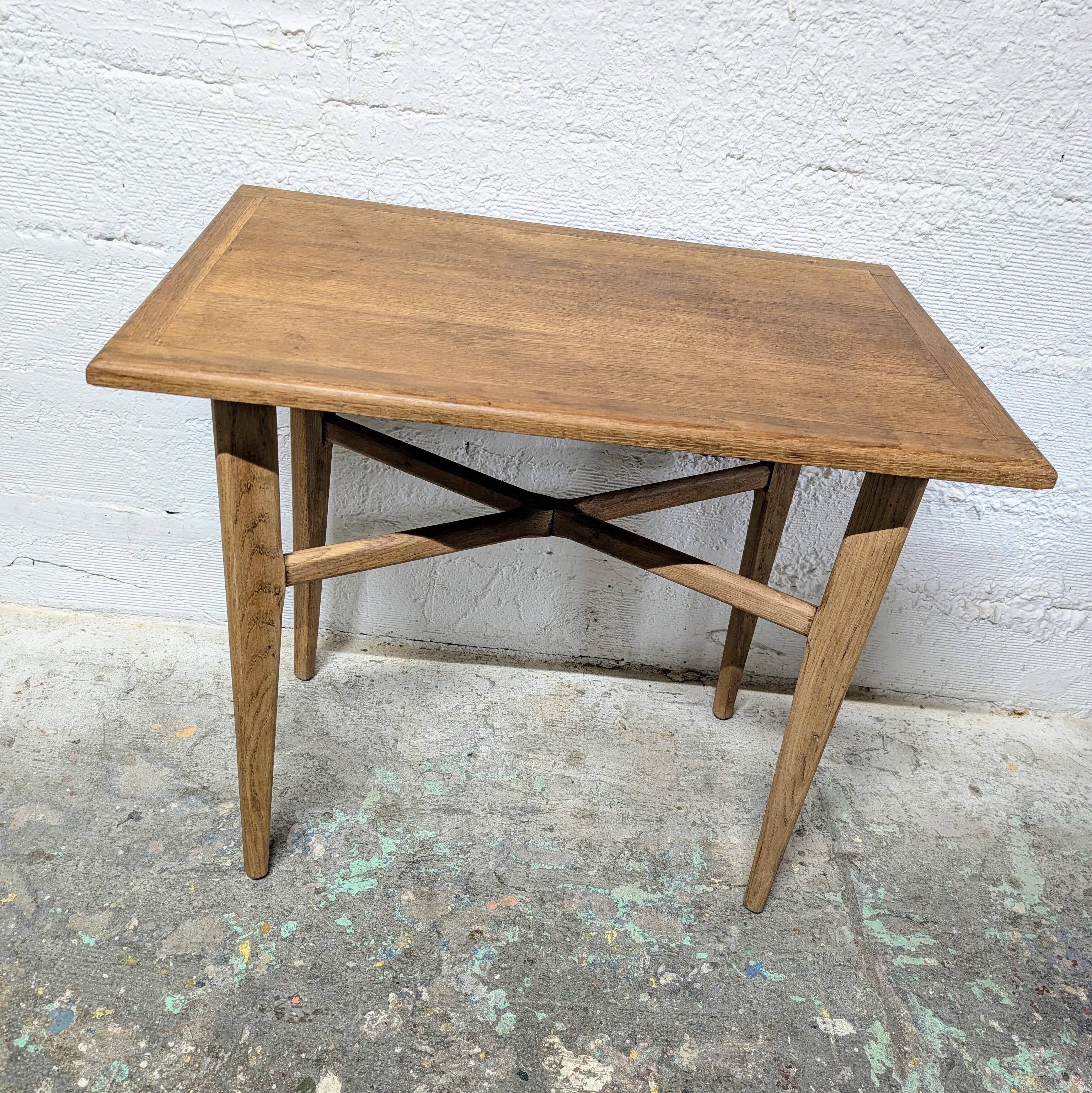 Vintage wooden side table