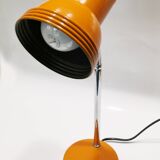 1970s orange desk lamp by Massive