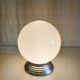 Table lamp globe opaline XXL diameter 30 cm - mid 20th century