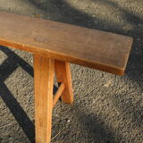 Pair of cherry farm benches