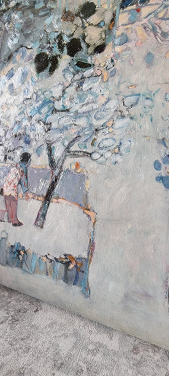 French impressionist painting Yves Wacheux (1933)