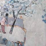 French impressionist painting Yves Wacheux (1933)