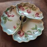 Plat à compartiments  porcelaine  vintage