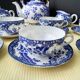 Japanese porcelain tea set