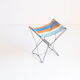 Nomad folding camping stools, France 1950s, set of three.