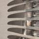 12 silver-plated table knives by silversmith Ravinet Denfert Brantome