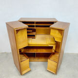Vintage desk 'Magic Box' folding cabinet
