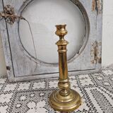 Ancien bougeoir en laiton