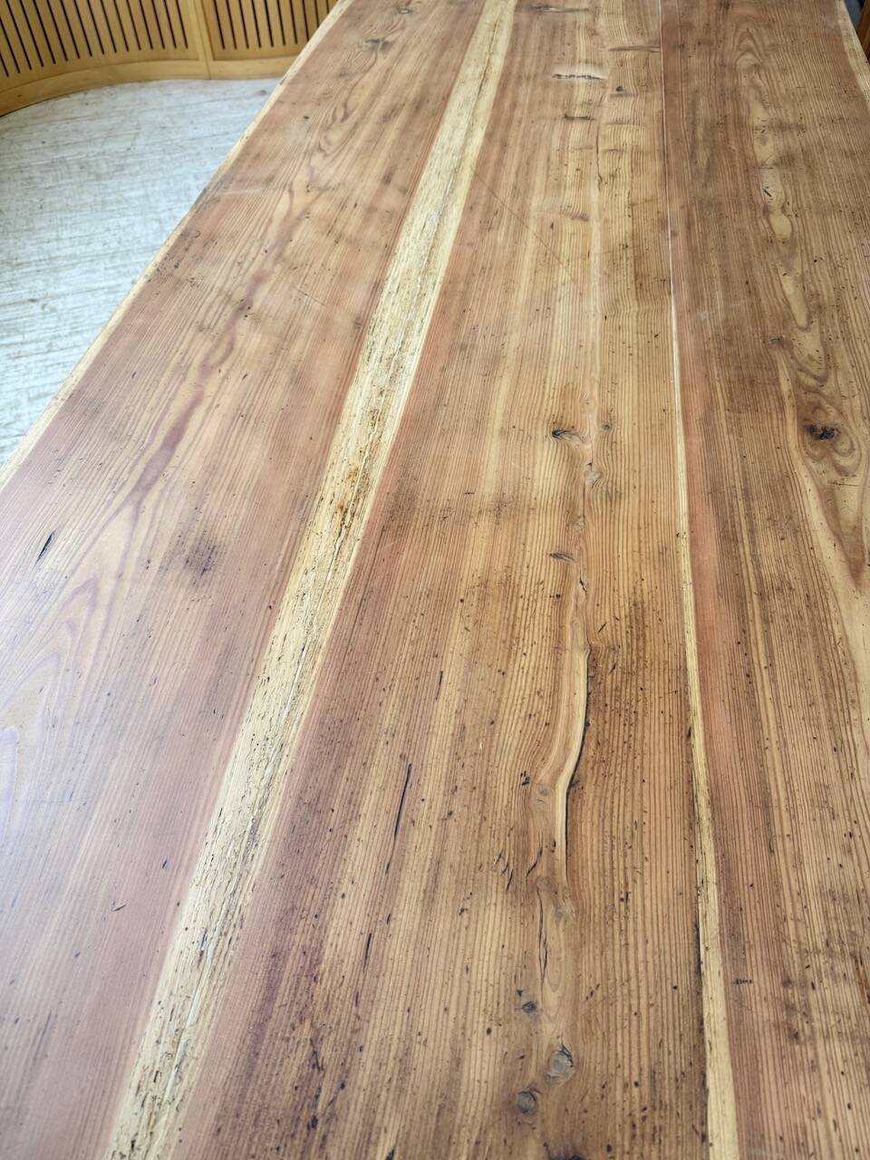 2.5m5 XL pine farmhouse table
