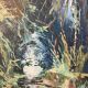 REMILANDOU, HSP tropical river landscape signed 20th century