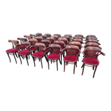 Set of (30) 26 armchairs + 4 bistro chairs