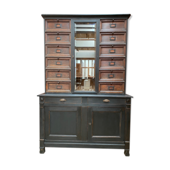 Notary furniture in oak late nineteenth century