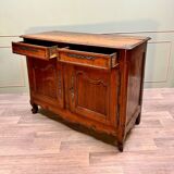 Provençal Buffet In Walnut From Louis XV 18th Century