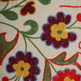 Vintage Turkish rug hand-knotted 44x96 cm