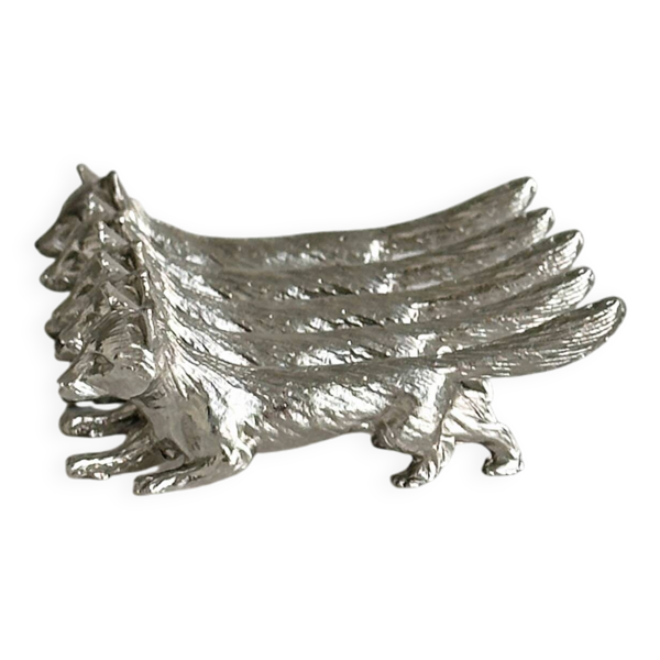 porte couteaux renard lot de 6