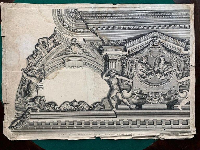 Bernard de Bailli, Pitti Palace: Venus Room, engraving, seventeenth century