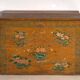 Antique Chinese painted elm wood chest – China, circa 1900
