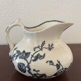 Black ironstone pitcher