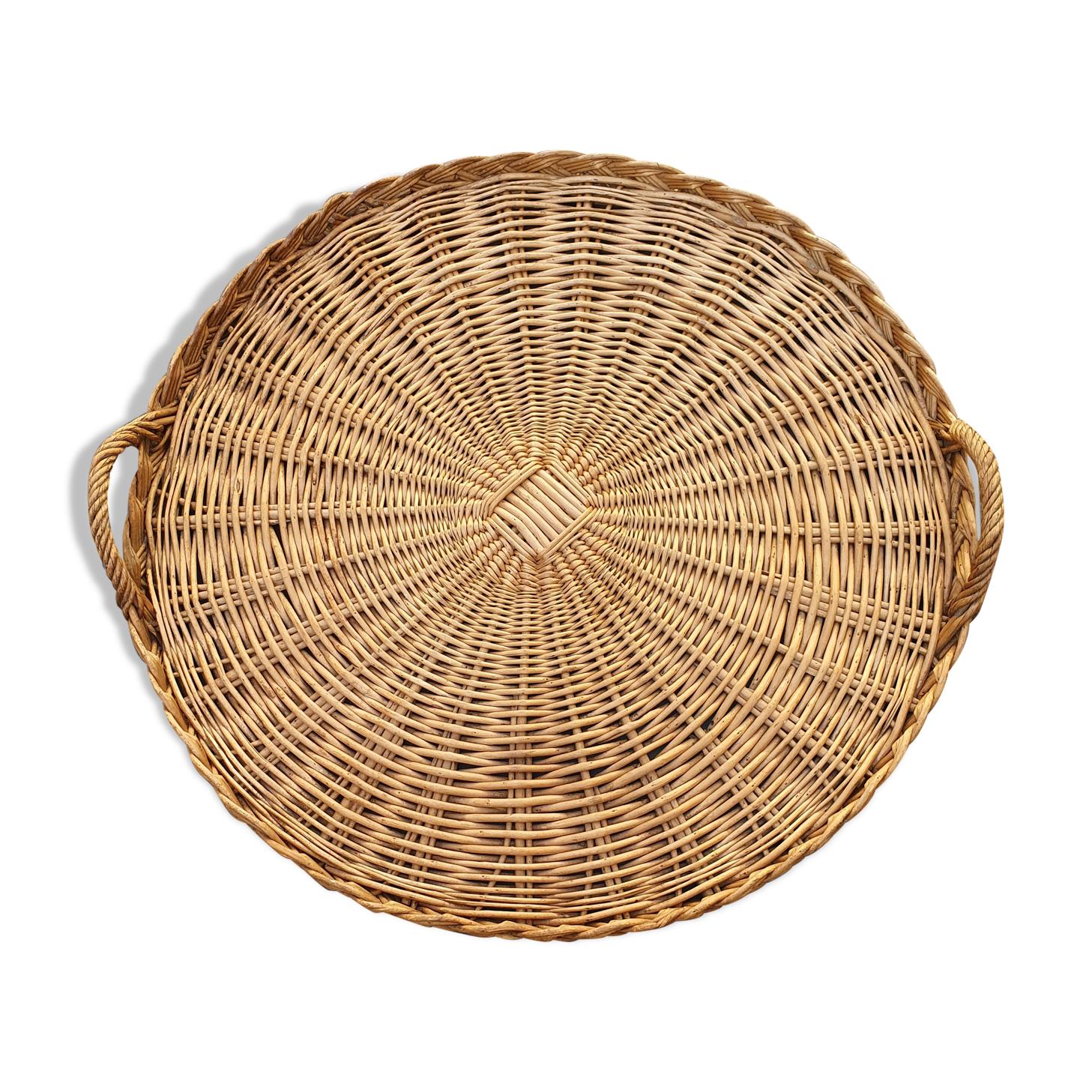 Wicker tray