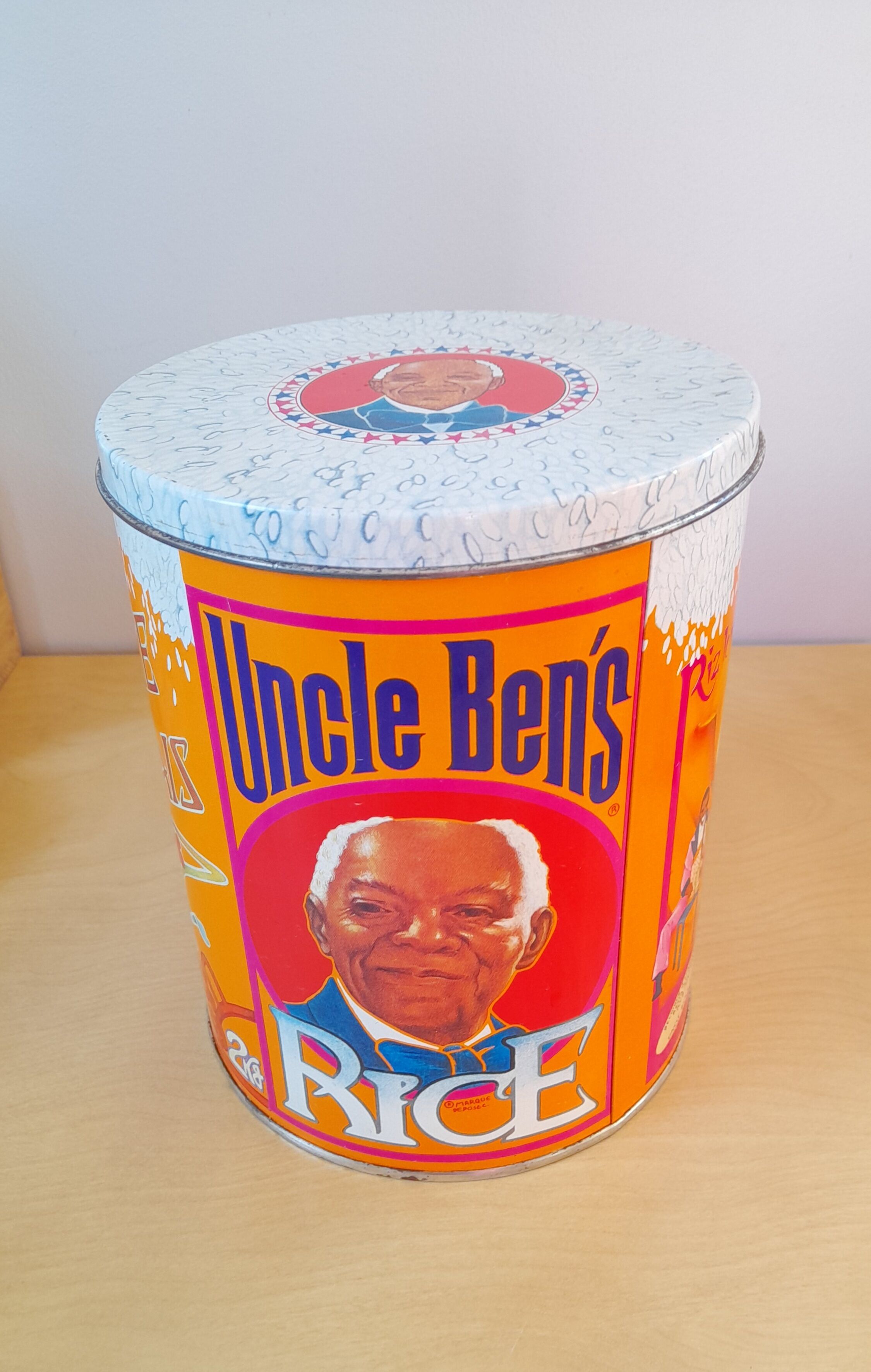 Advertising metal box