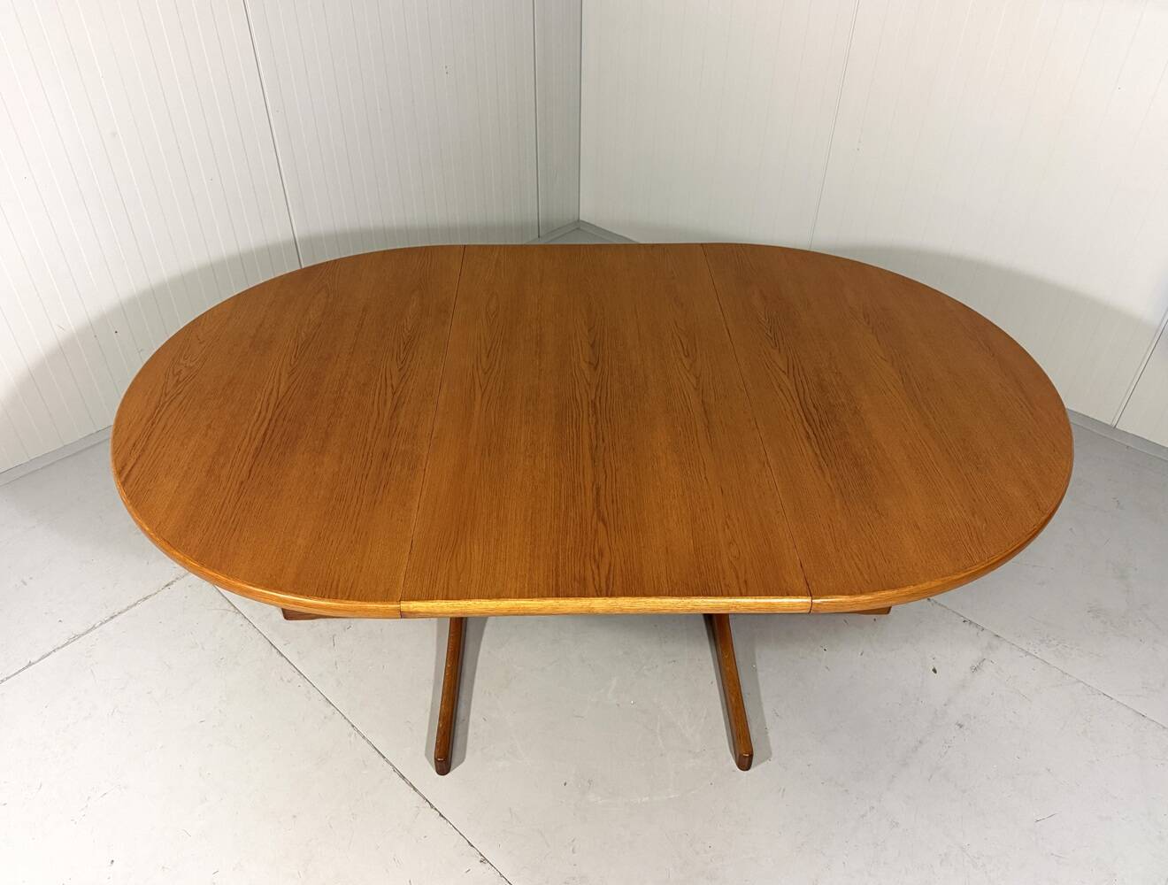Karl Erik Ekselius extendable oak dining table J.O. Carlsson Sweden
