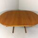 Karl Erik Ekselius extendable oak dining table J.O. Carlsson Sweden