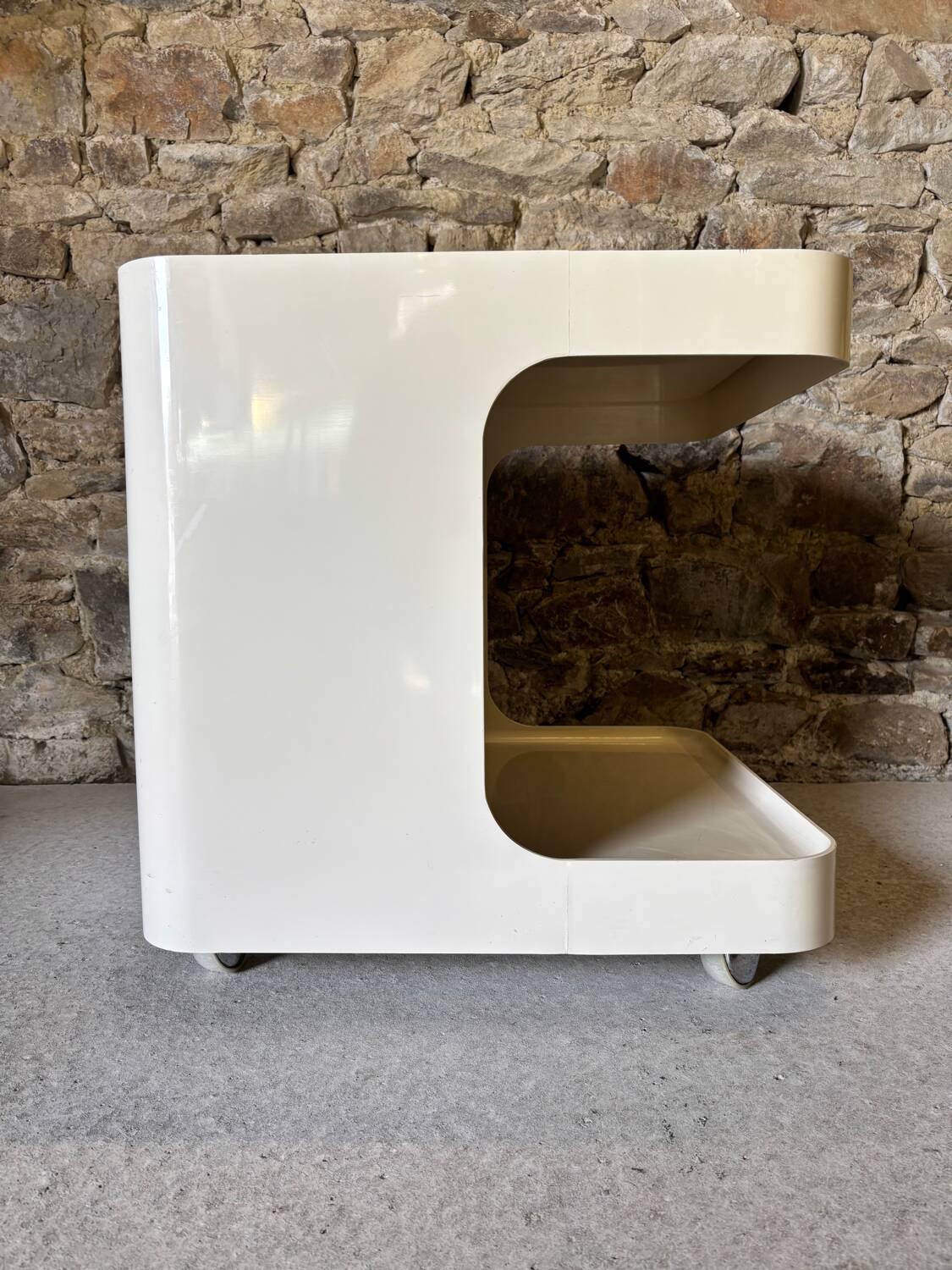 GAME coffee table and magazine rack by Marcello Siard for Longato 1970