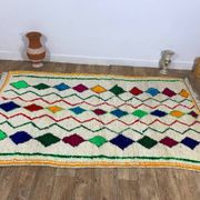 Tapis berbère marocain artisanal fait main 254 X 152 CM