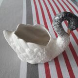 Vintage ceramic swan