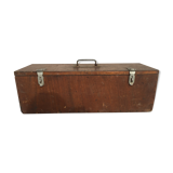 Wooden storage box