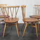 Lot de 4 chaises Ercol, années 1960
