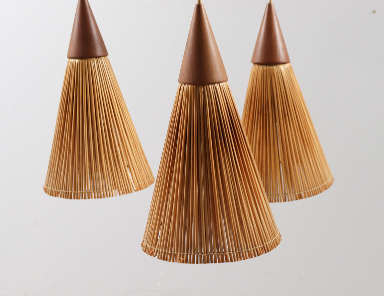 IB Fabiansen for Fog & Mørup, large ceiling lamp/pendant, 1960s, Denmark.